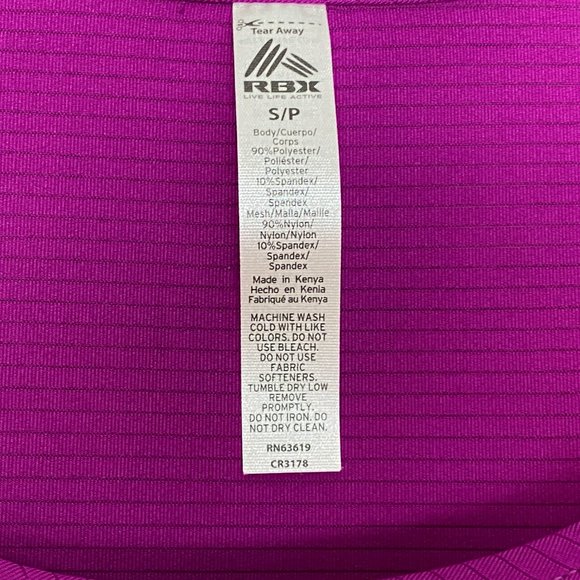 RBX Active Women's Purple Yoga Workout Tank Top S - Picture 5 of 8